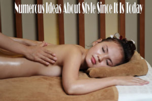 Numerous Ideas About Style Since It Is Today