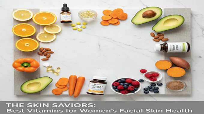 The Skin Saviours: Best Vitamins for Women’s Facial Skin Health