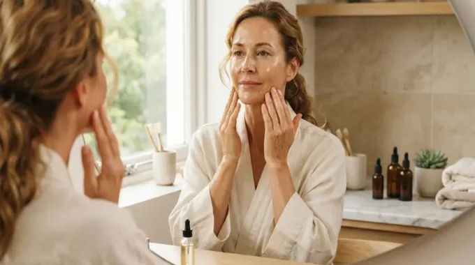 Natural Facial Massage Techniques for a Healthy, Glowing Skin Look Over Forty
